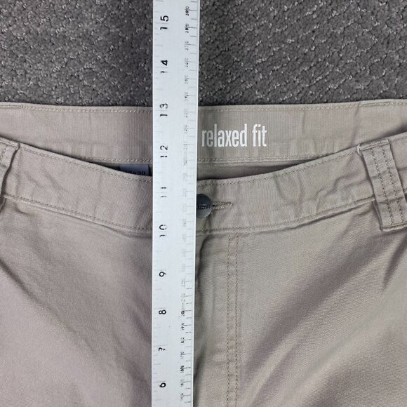 Carhartt Pants Men's 40 x 30 Measures 40 x 28.5 Beige Rugged Flex Canvas Work - Picture 13 of 16